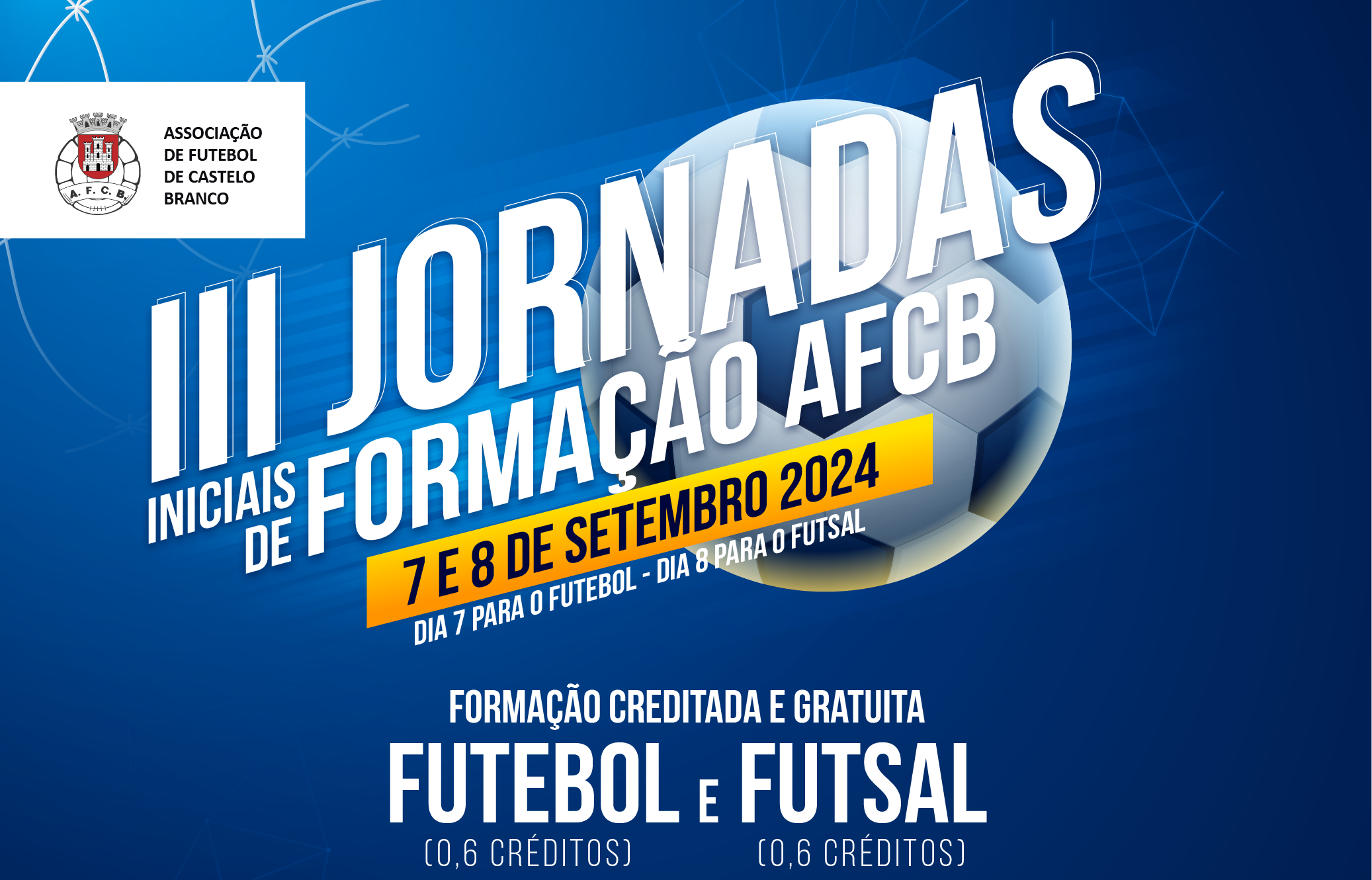 AFCB realiza III Jornadas Iniciais de Formação